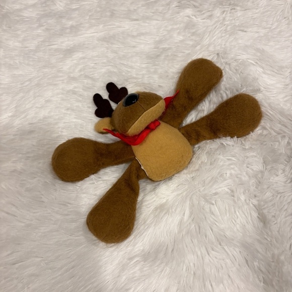 Hallmark Rodney The Reindeer Bean Plush Vintage 80’s - Picture 2 of 8